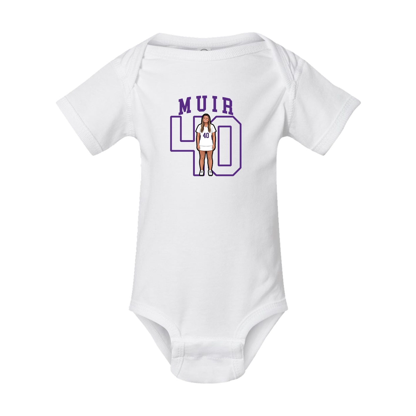 Baby Onesie — Shirsey in White