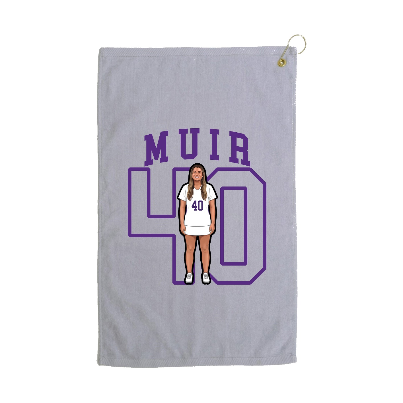 Golf Towel — Shirsey in Grey