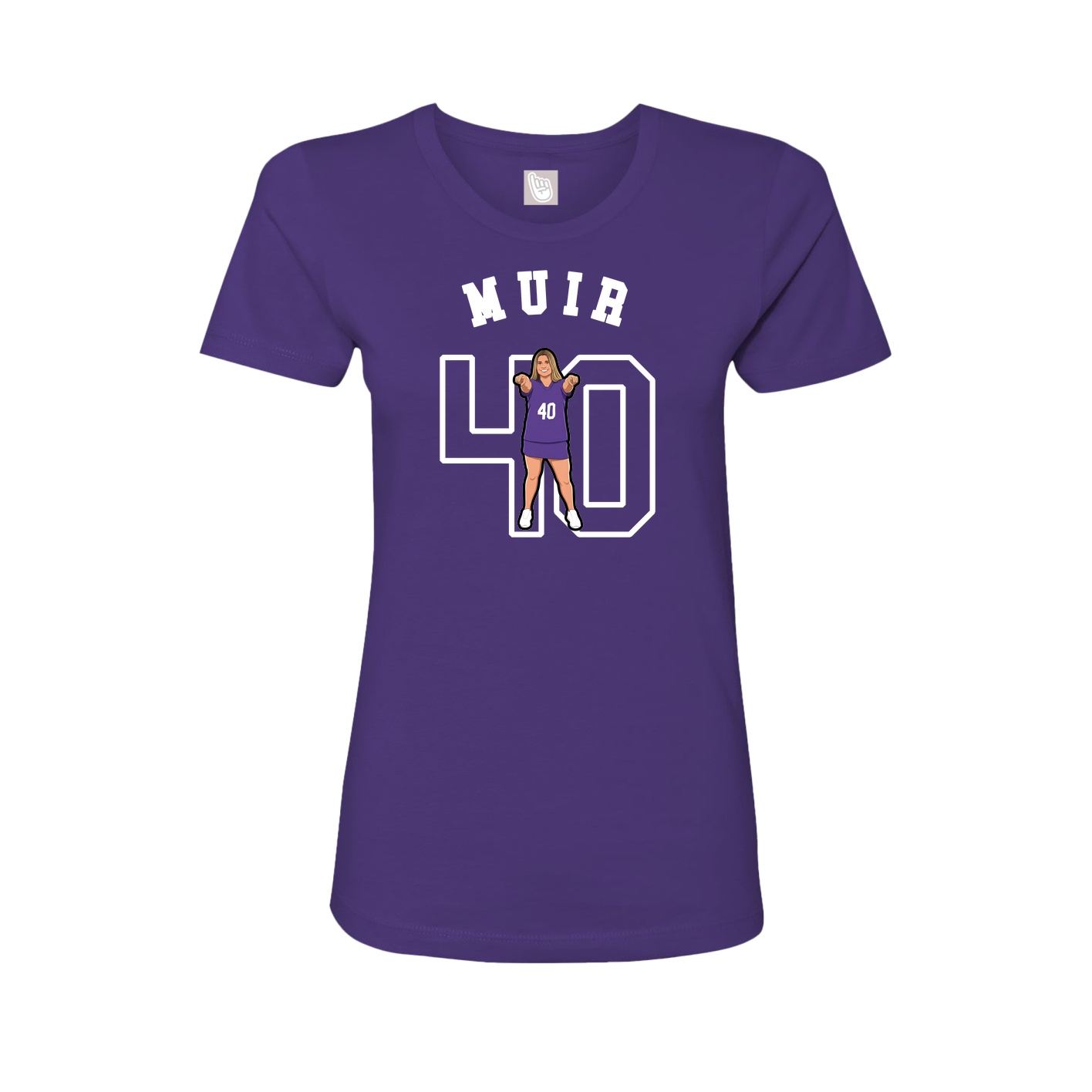 Womens Tee — Shirsey Arch in Purple