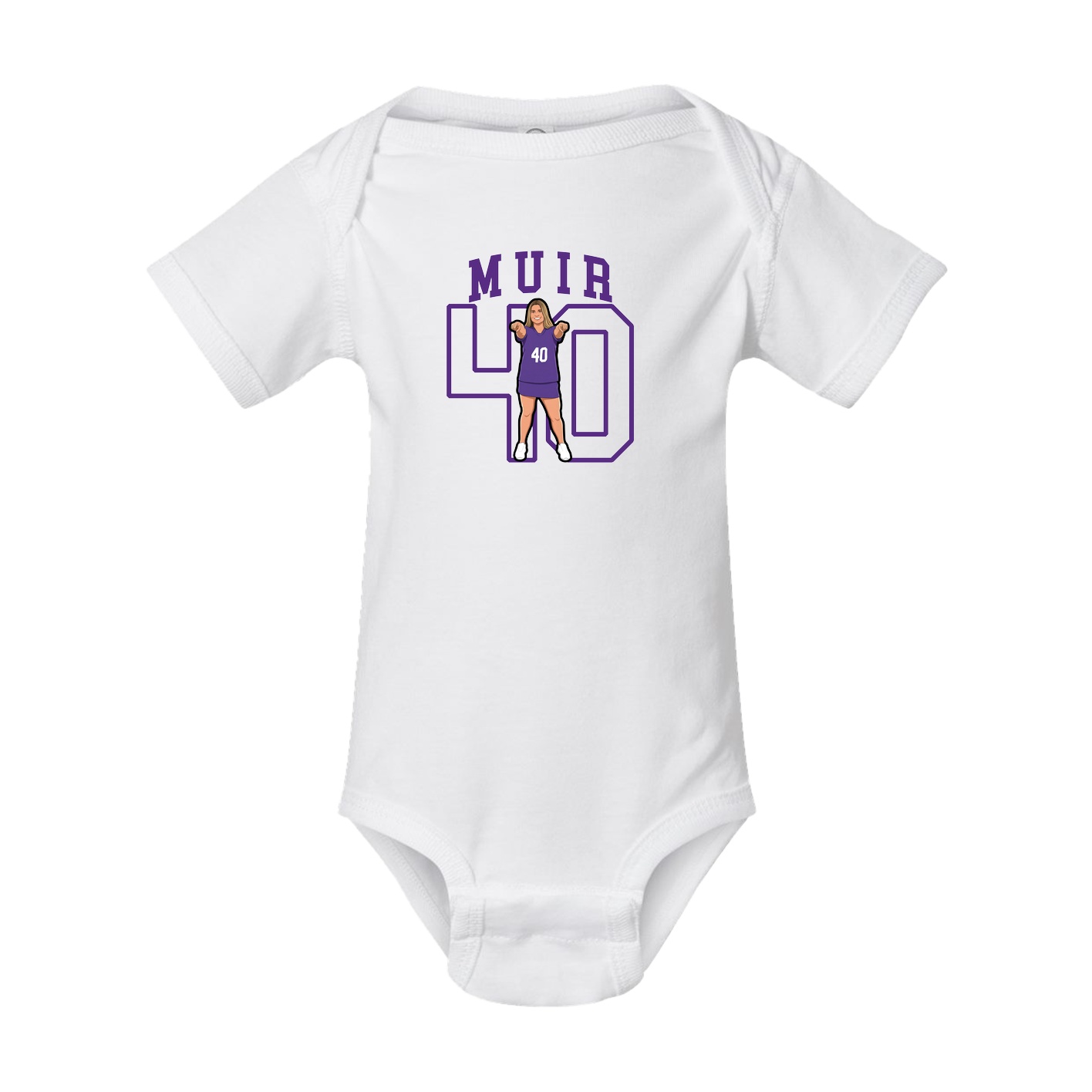 Baby Onesie — Shirsey in White
