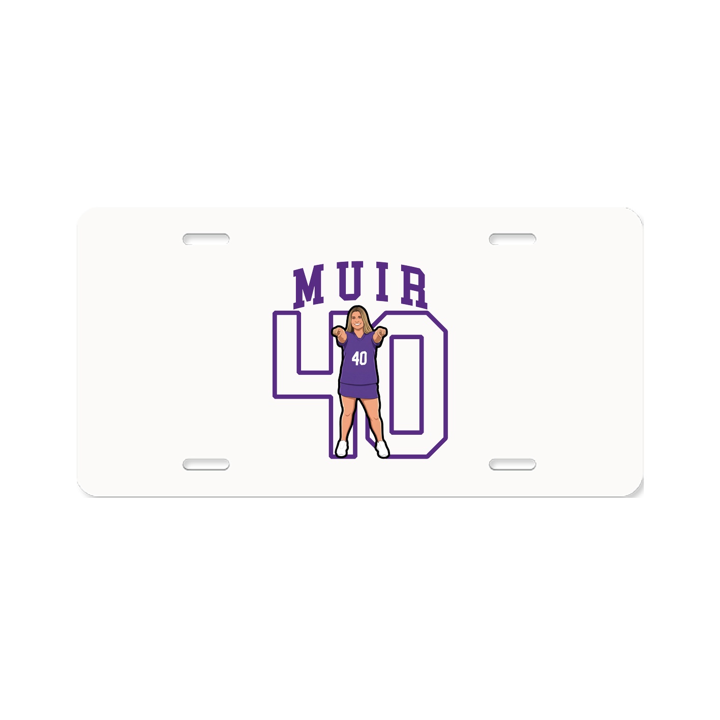 License Plate — Shirsey in Classic