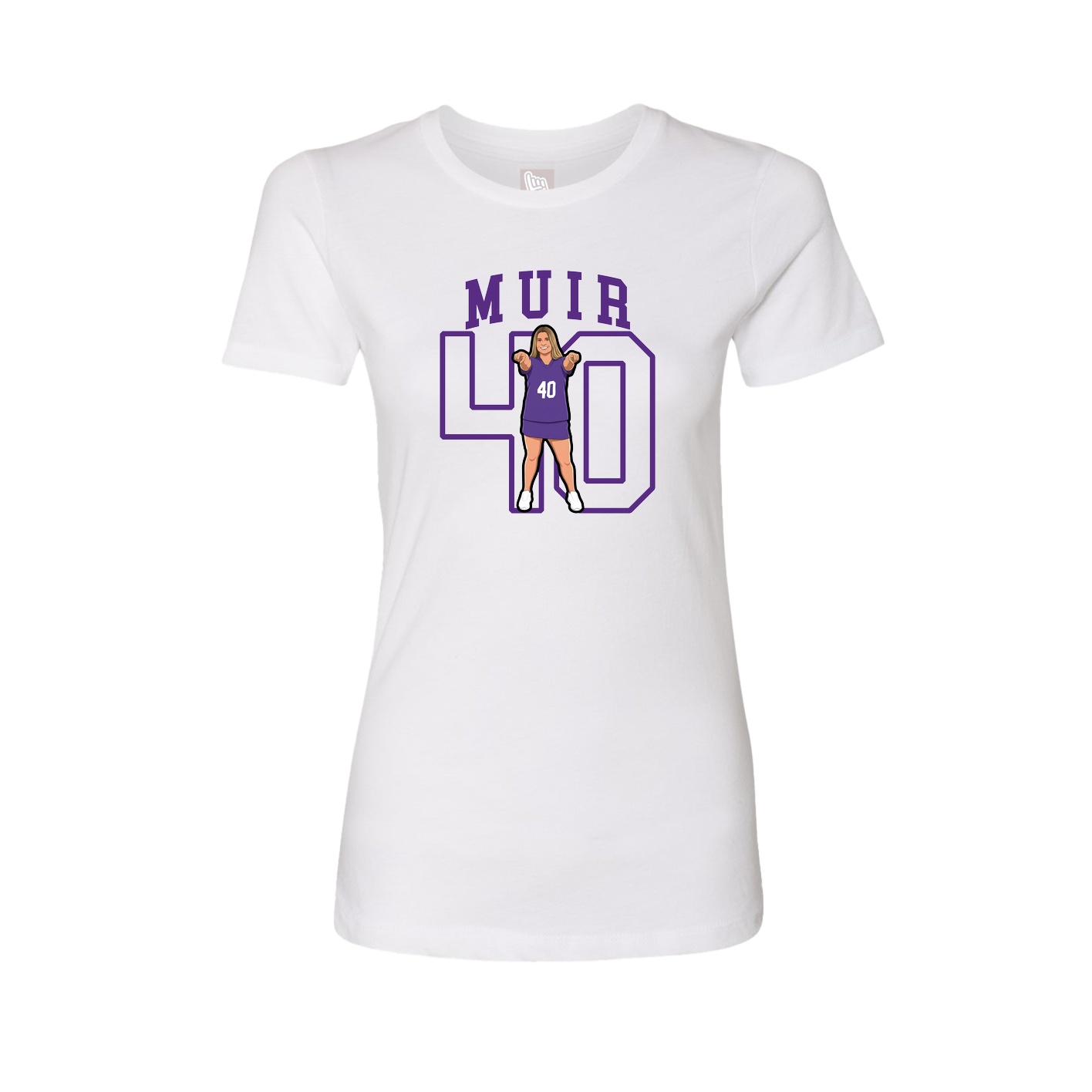 Fitted Women's Tee — Shirsey in White