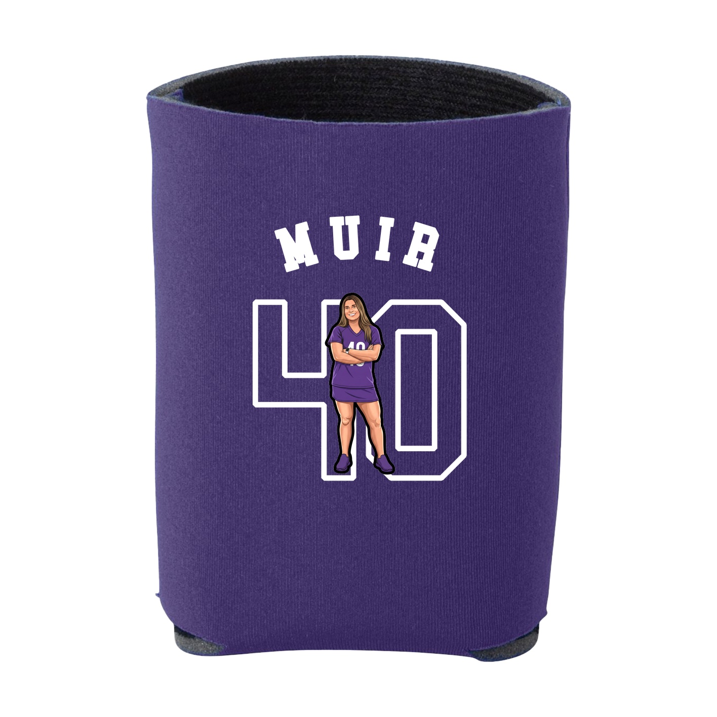 Can Holder — Shirsey Arch in Purple