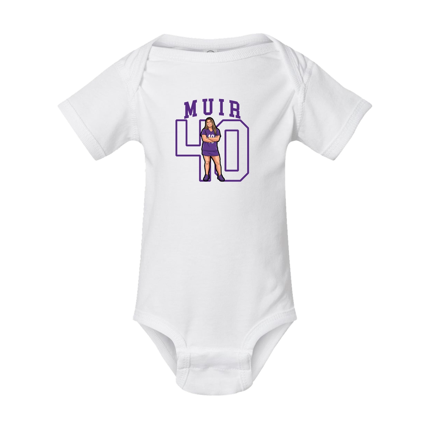 Baby Onesie — Shirsey in White