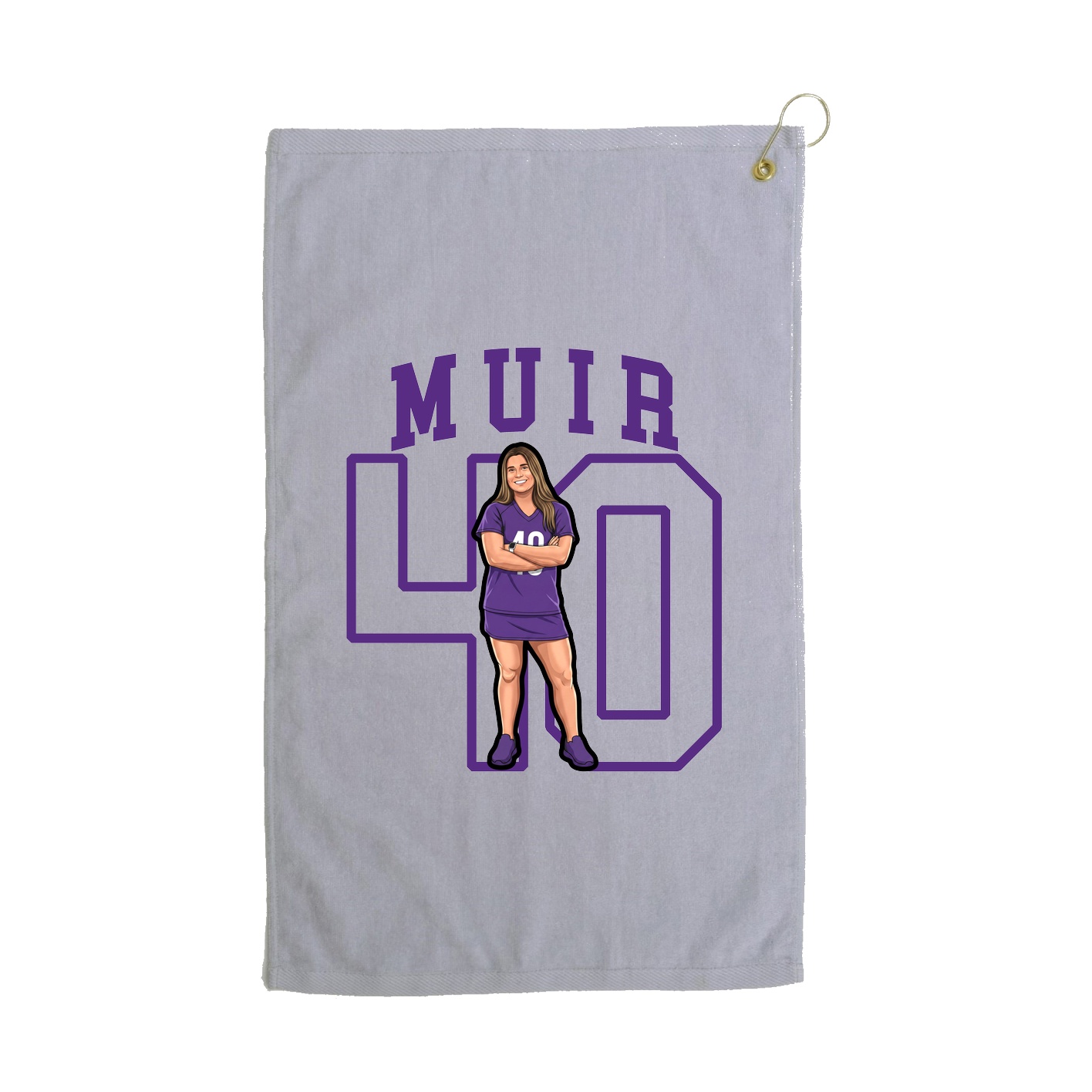 Golf Towel — Shirsey in Grey