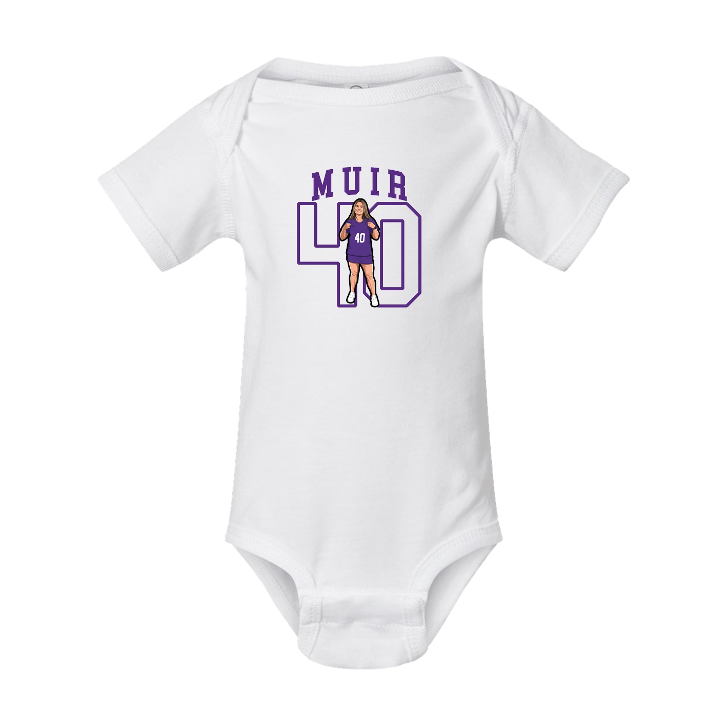 Baby Onesie — Shirsey in White