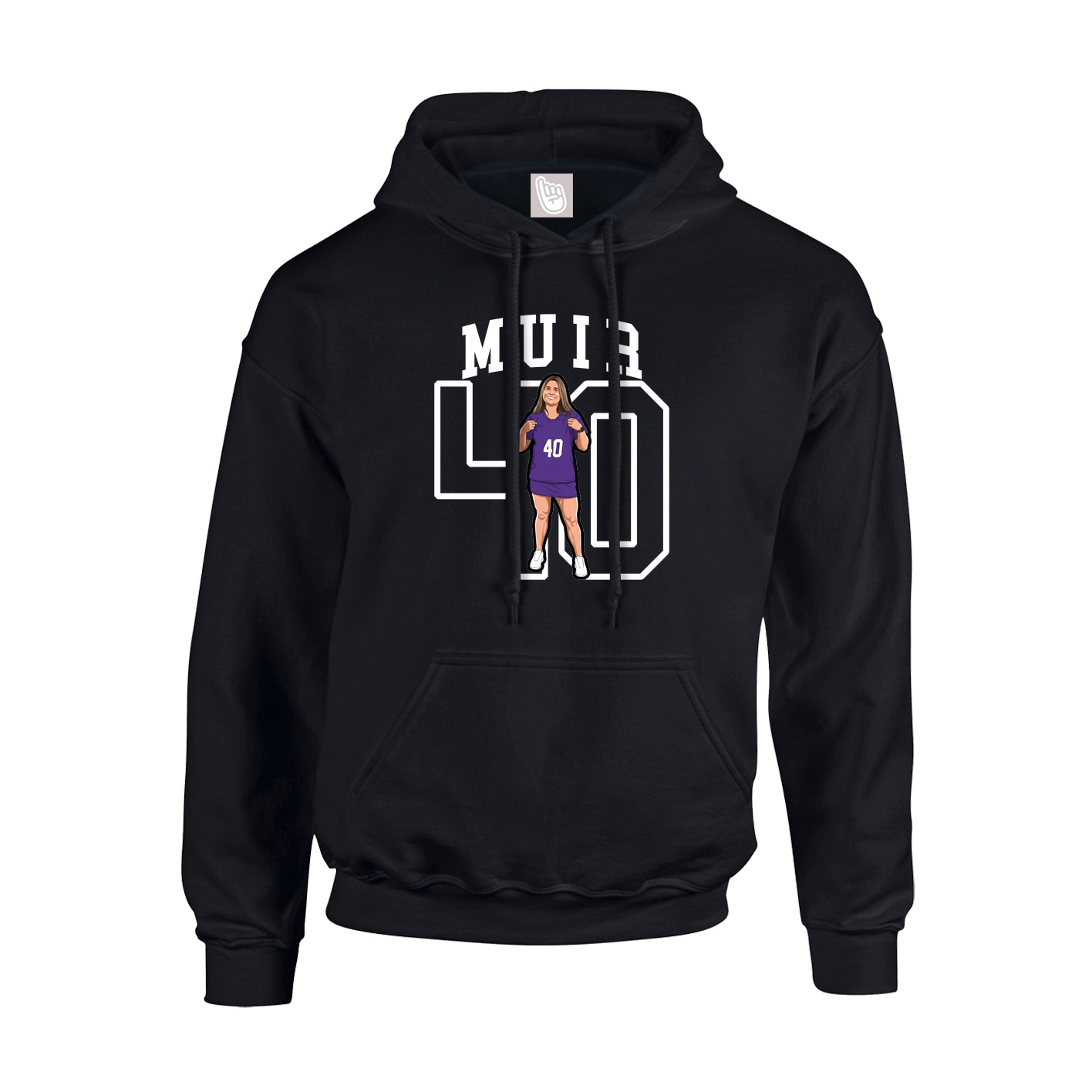 Hoodie — Shirsey in Black