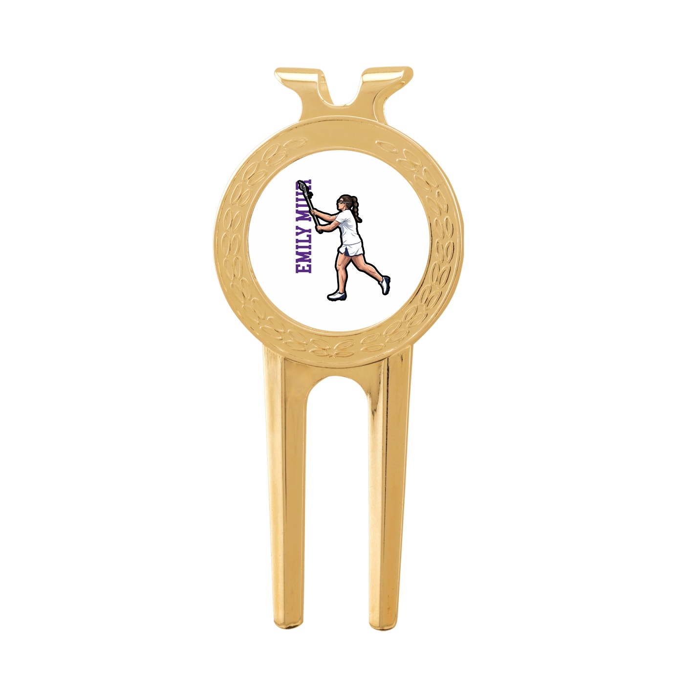 Divot Tool with Ball Marker — Name Vertical in Classic
