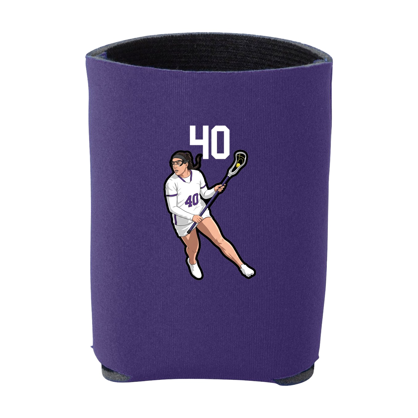 Can Holder — Number Top in Purple