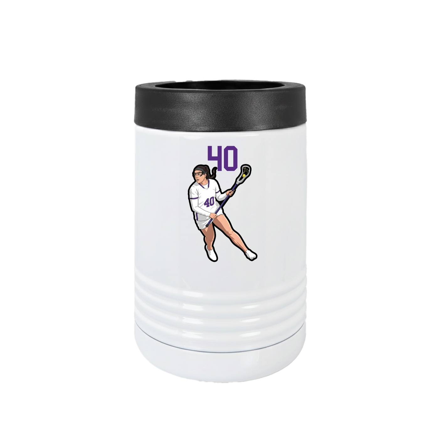Beverage Holder — Number Top in White