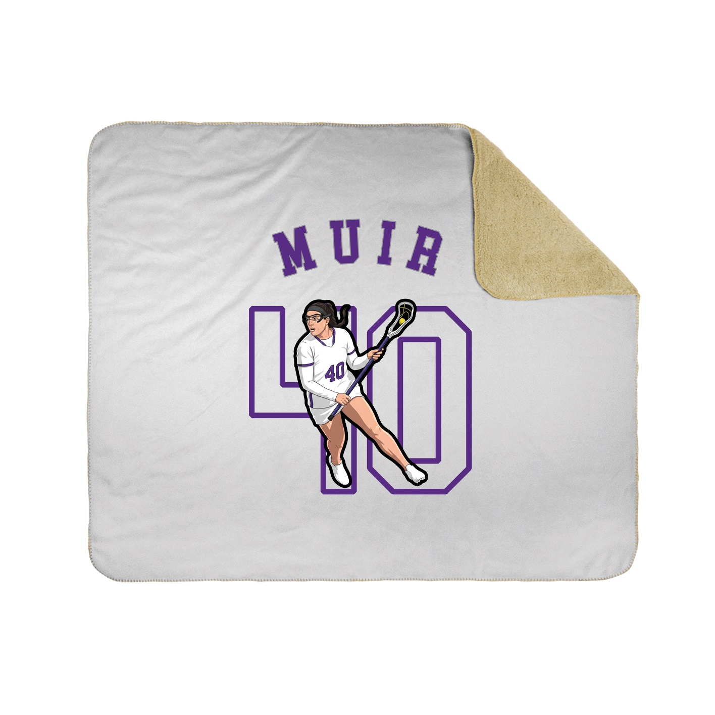 Throw Blanket — Shirsey Arch in White