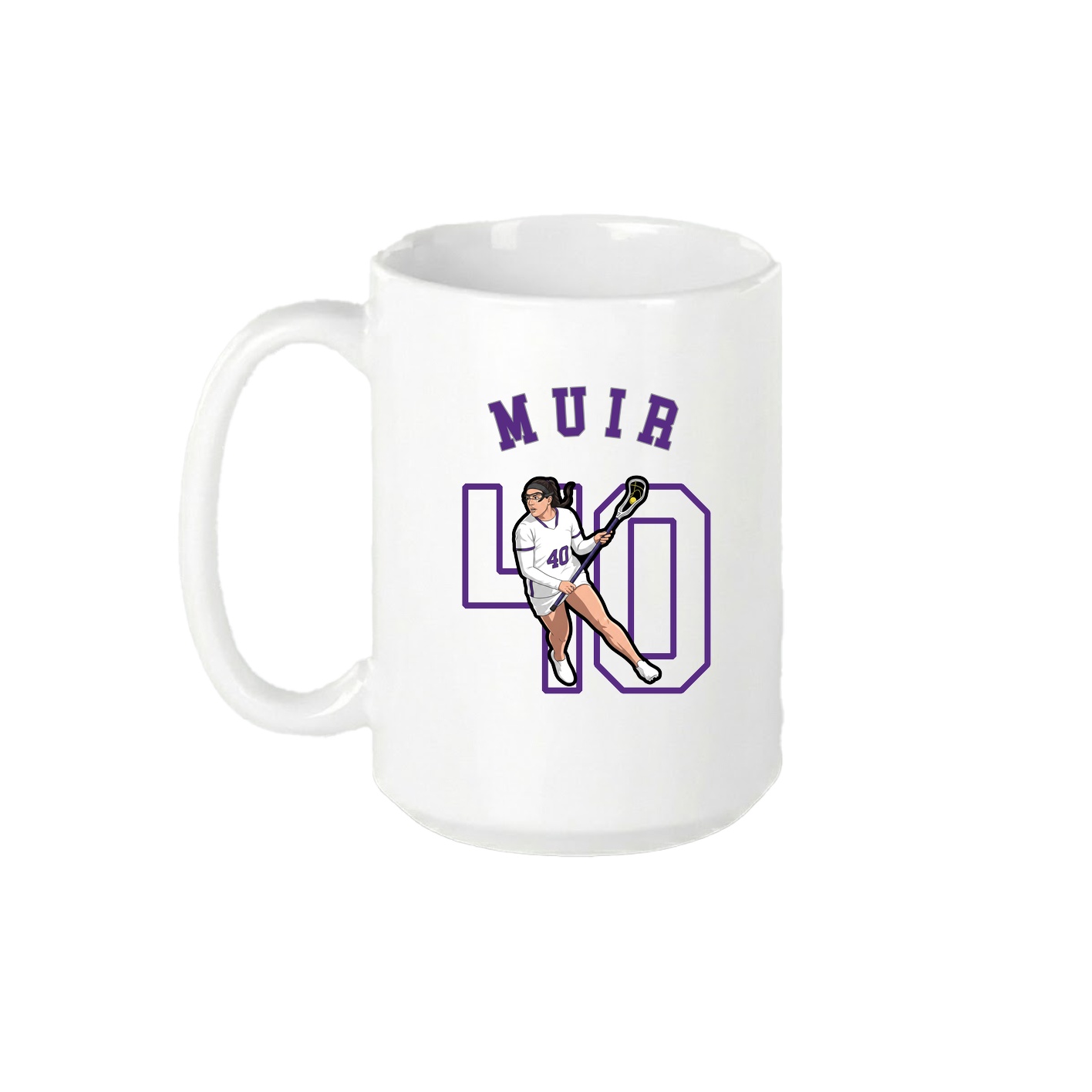 15oz Coffee Mug — Shirsey Arch in White