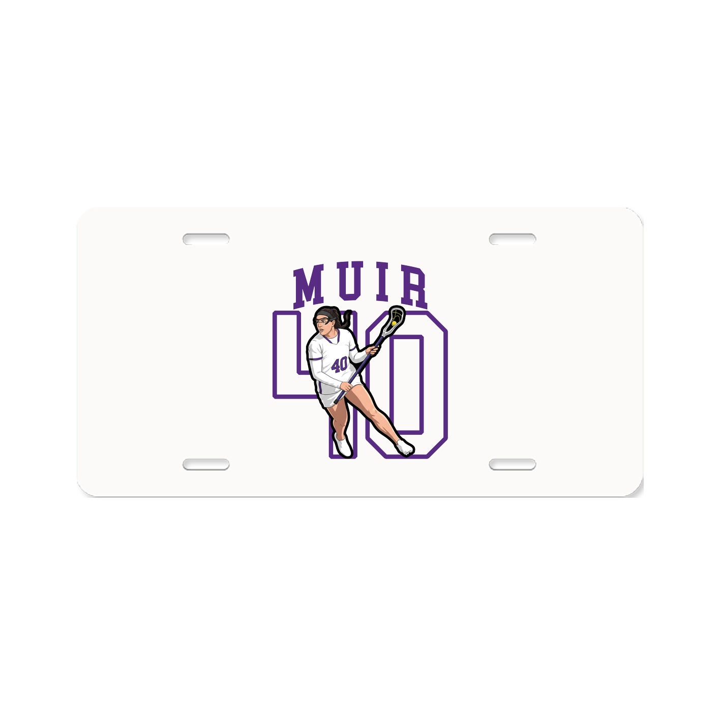 Aluminum License Plate