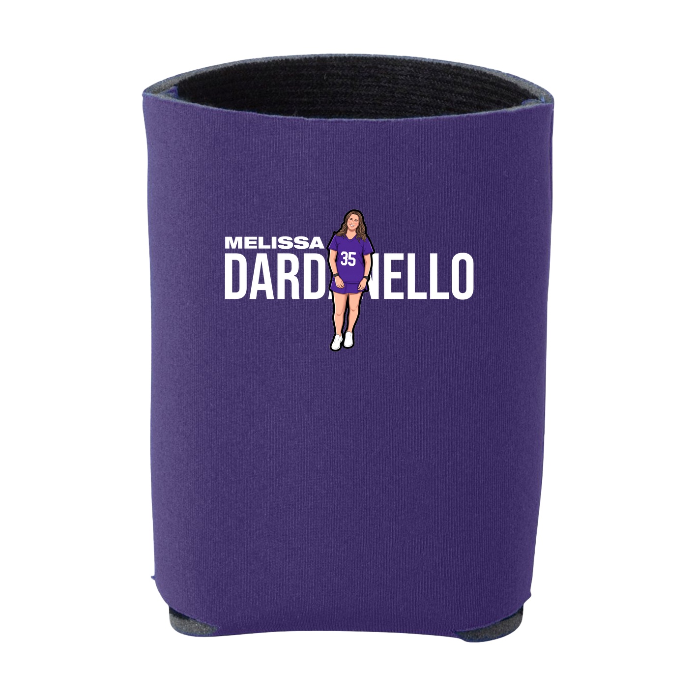 Can Holder — Player Name in Purple