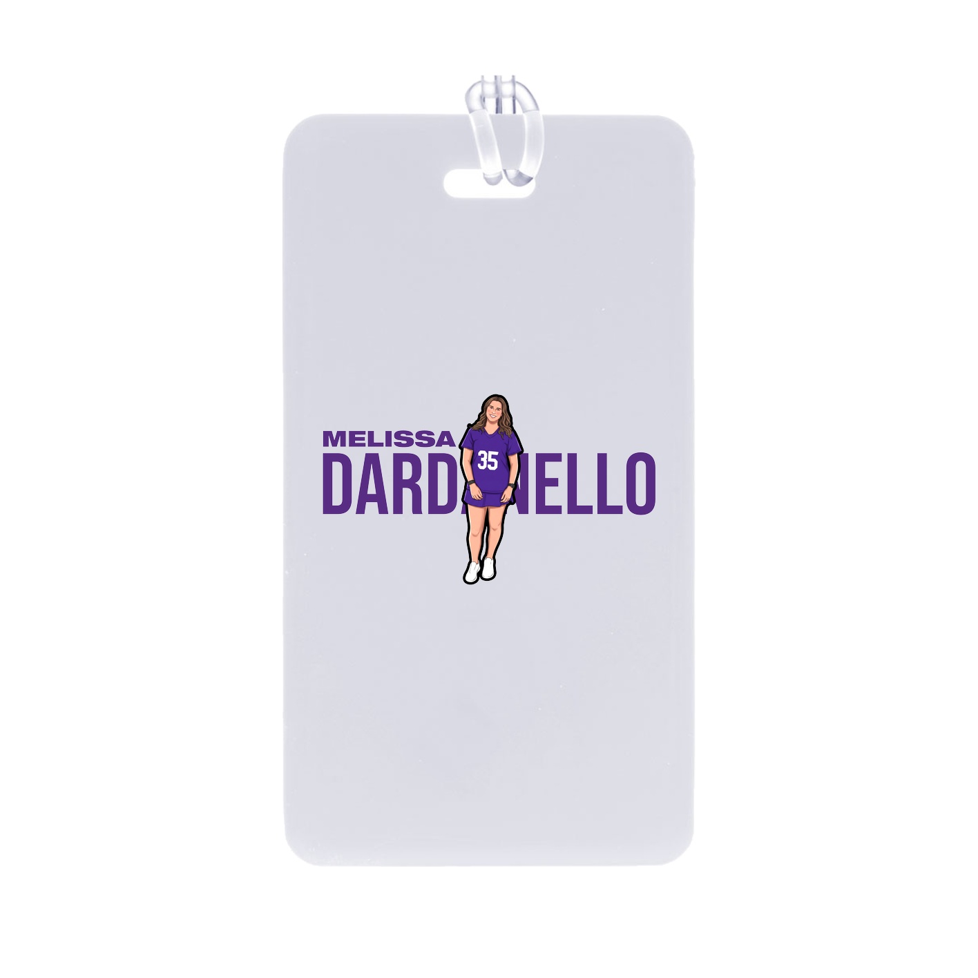Bag Tag — Player Name in Classic