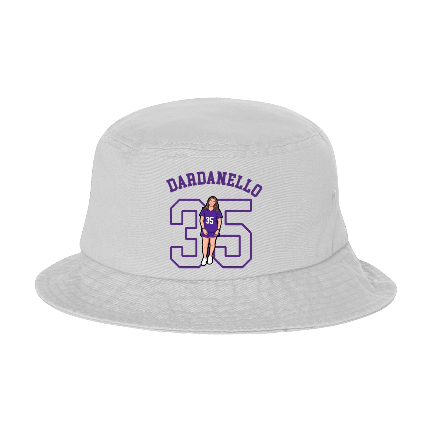 Bucket Cap — Shirsey Arch in White
