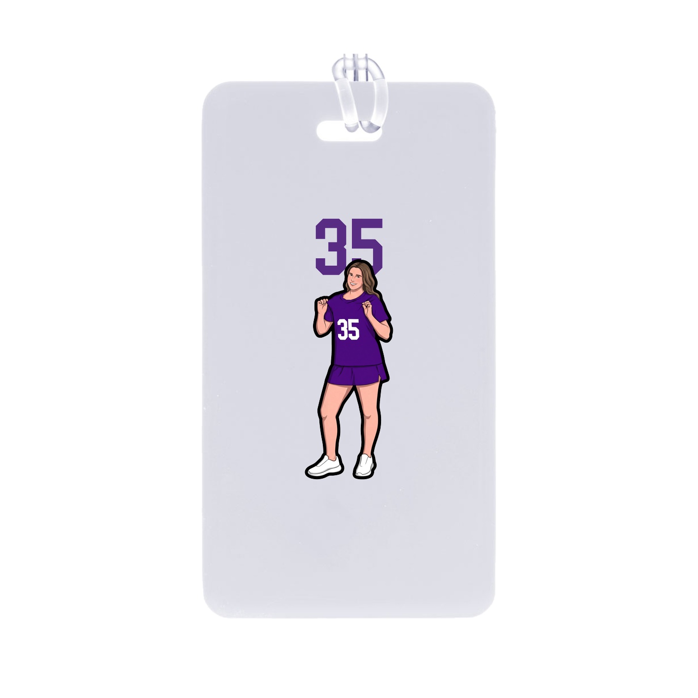 Bag Tag — Number Top in Classic