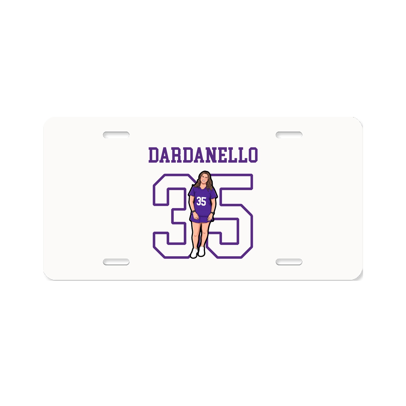 License Plate — Shirsey in Classic