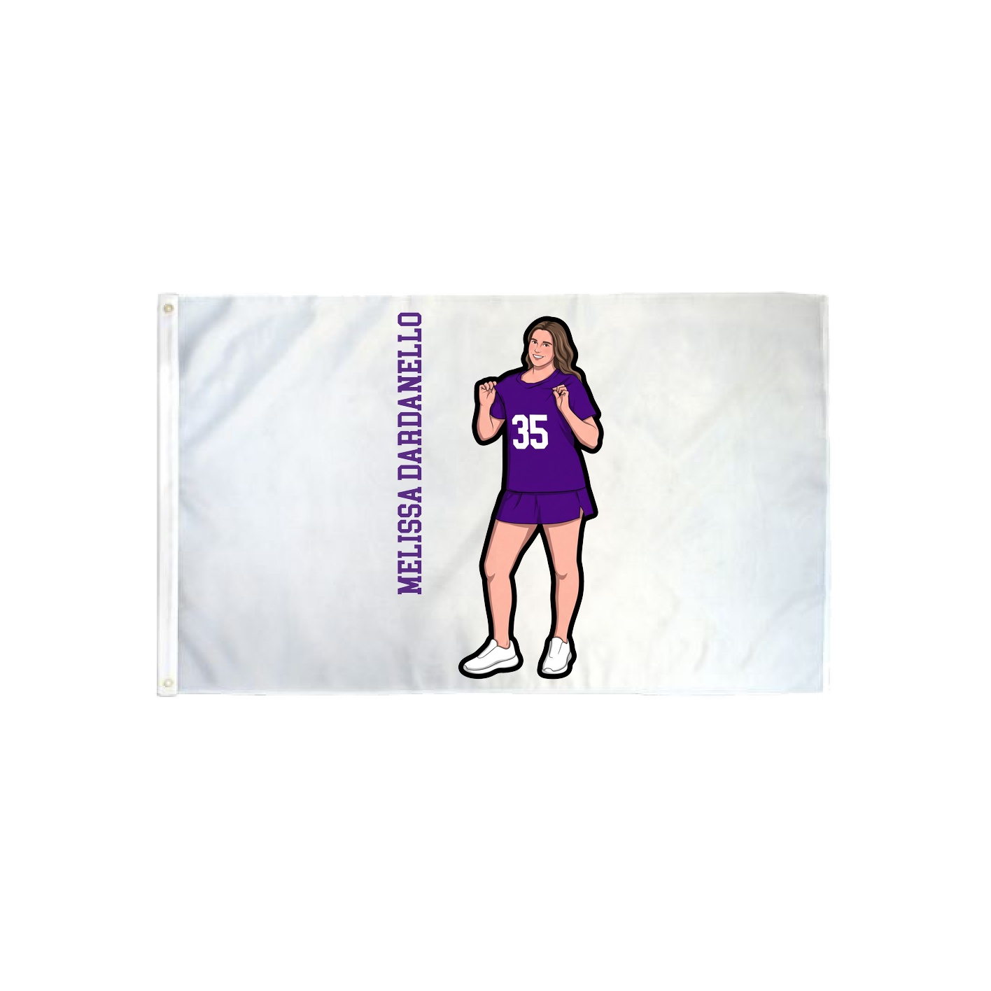 3x5 Flag — Name Vertical in Classic