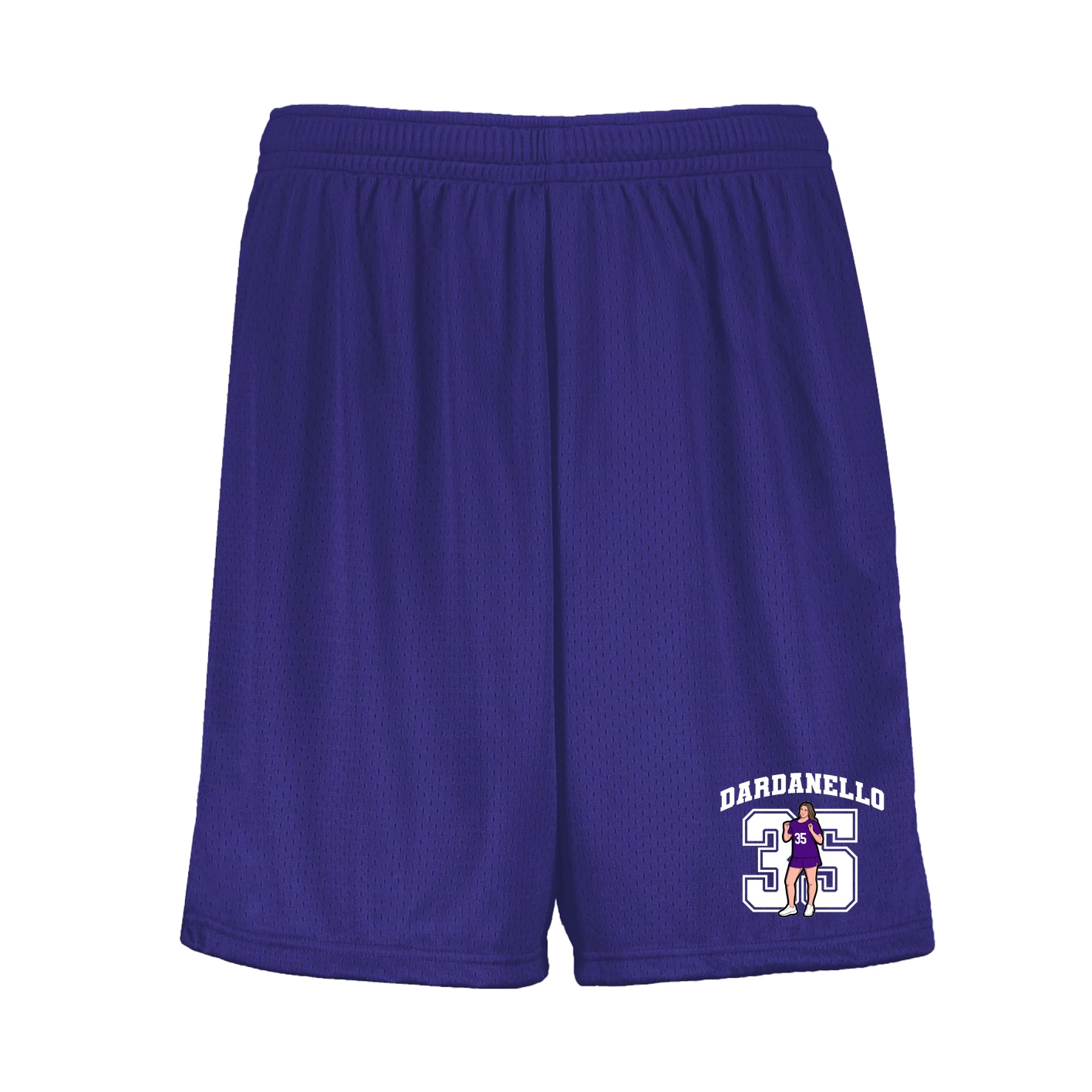 Shorts — Number in Purple