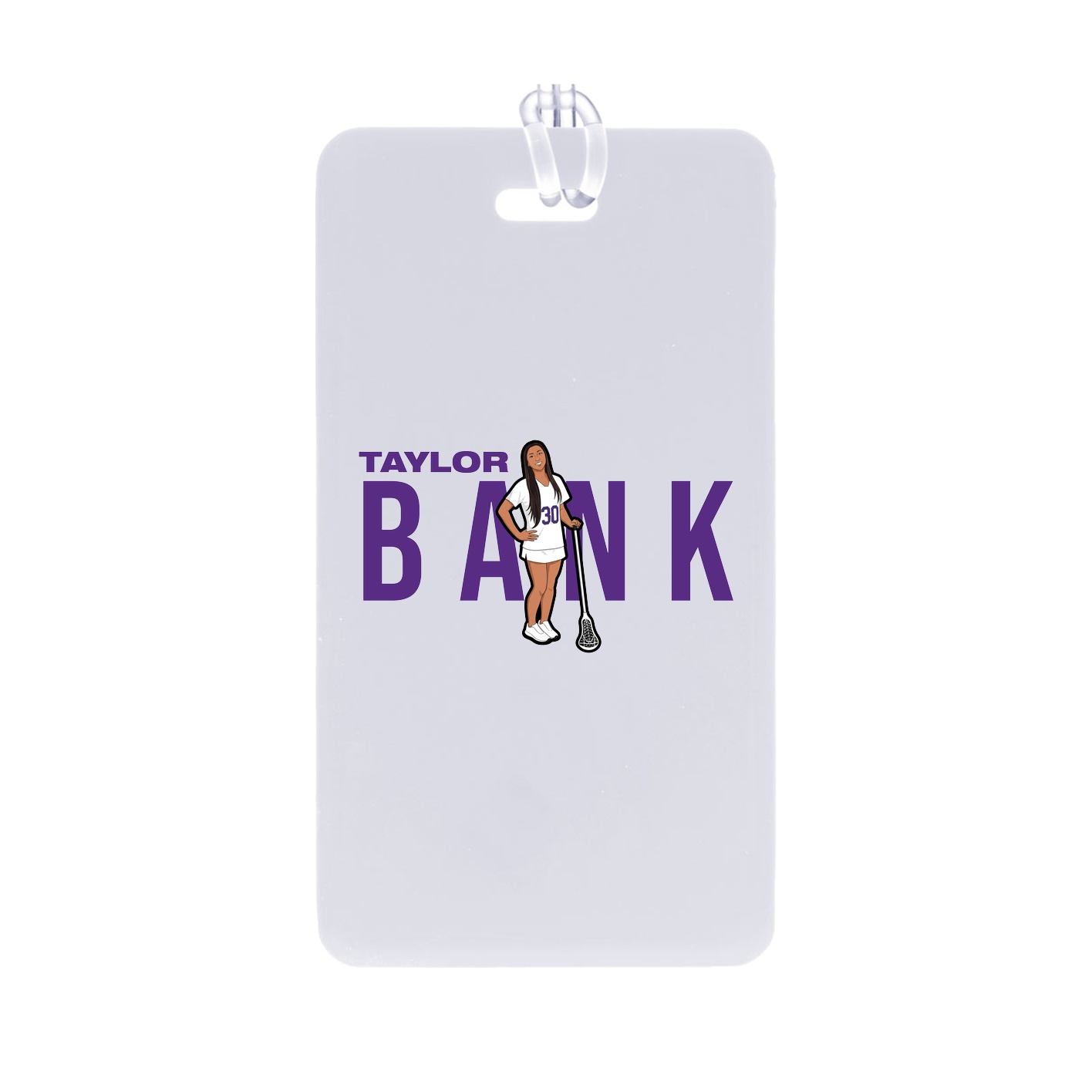 Bag Tag — Player Name in Classic