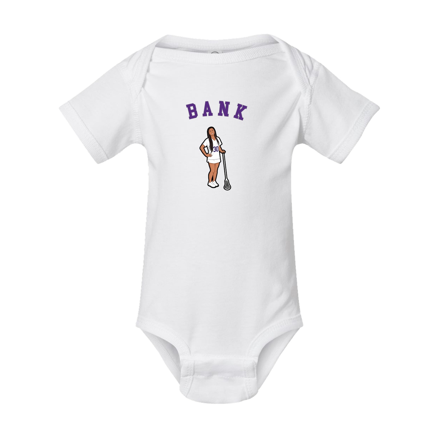 Baby Onesie — Shirsey Arch in White