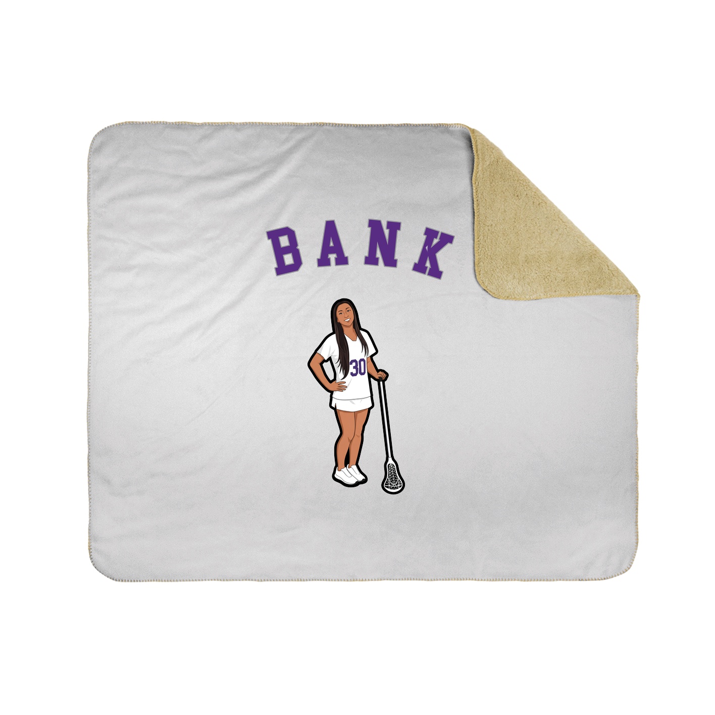 Throw Blanket — Shirsey Arch in White