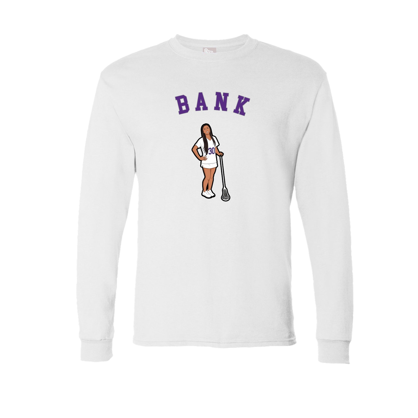 Long Sleeve Tee — Shirsey Arch in White