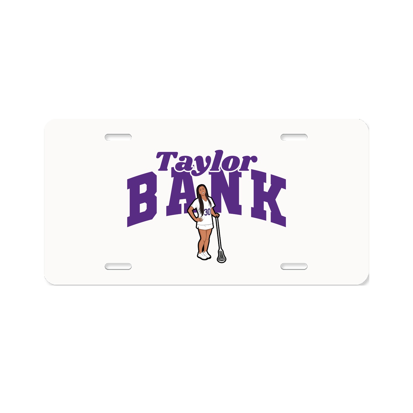 License Plate — Signature Arch in Classic