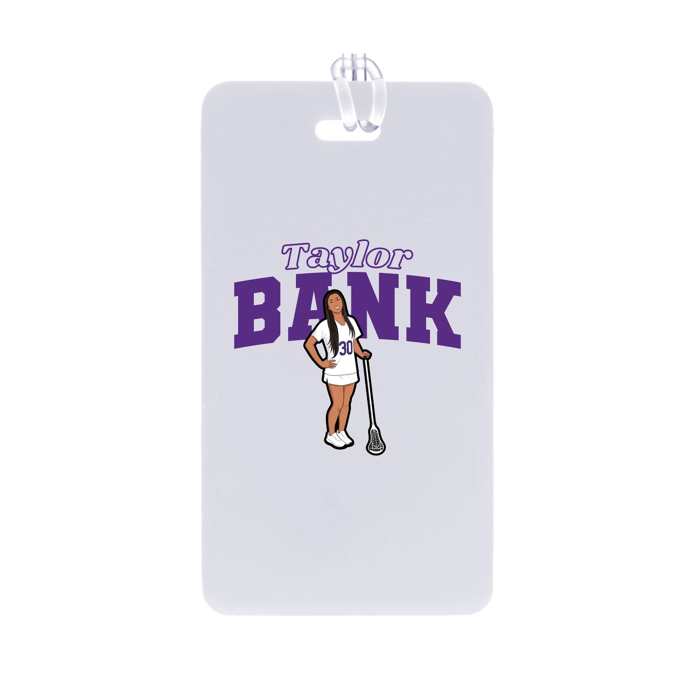 Bag Tag — Name Arch in Classic