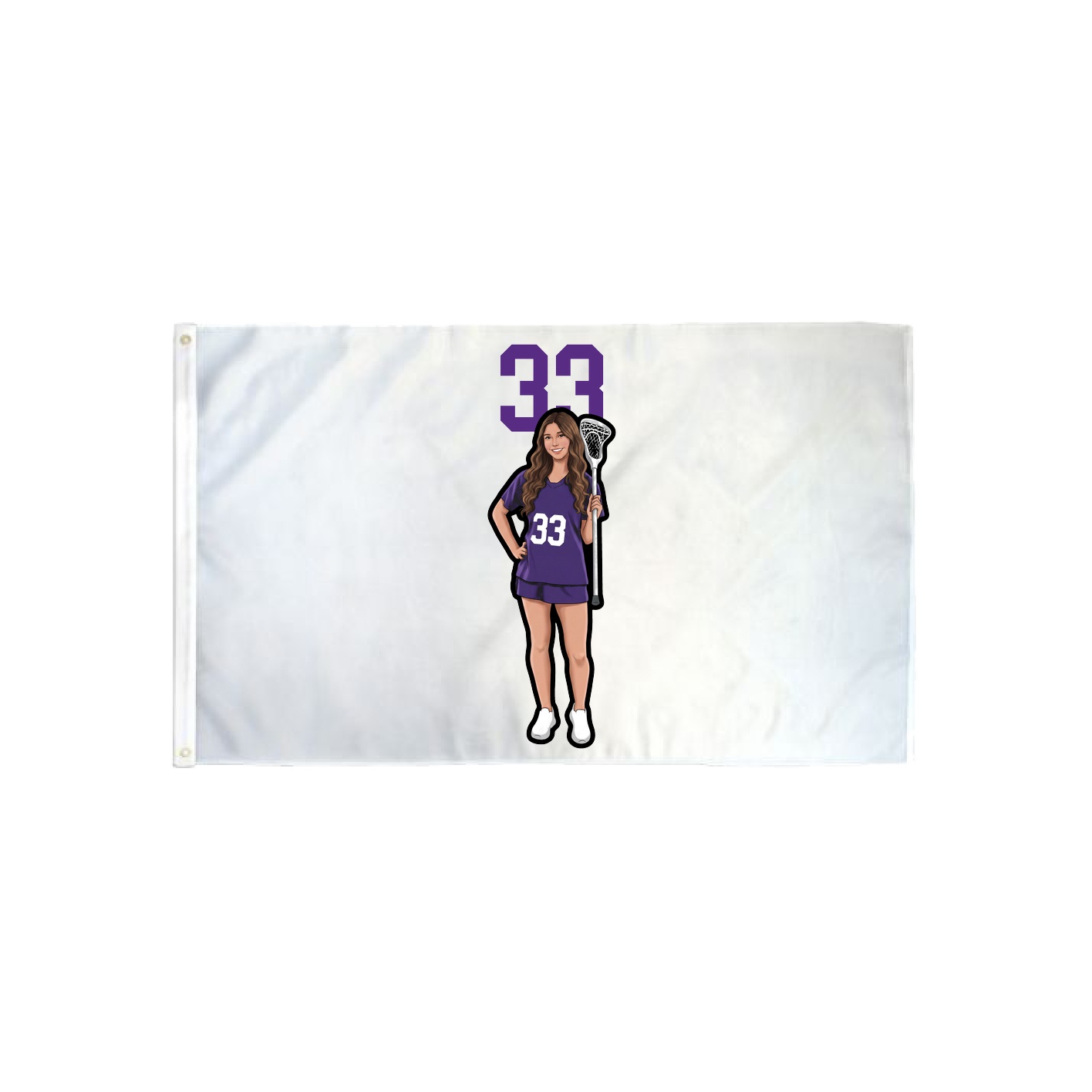 3x5 Flag — Number Top in Classic