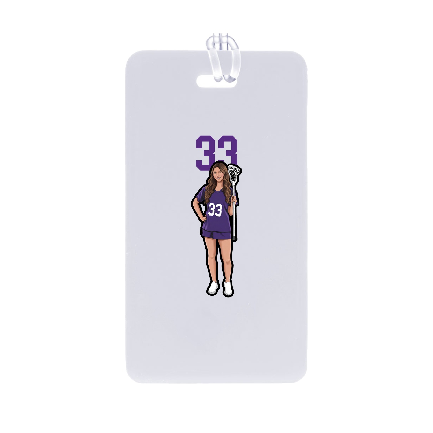 Bag Tag — Number Top in Classic