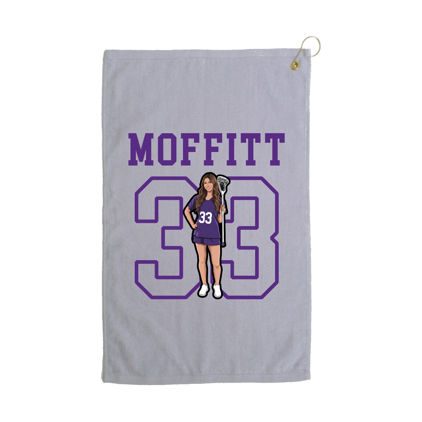 Golf Towel — Shirsey in Grey