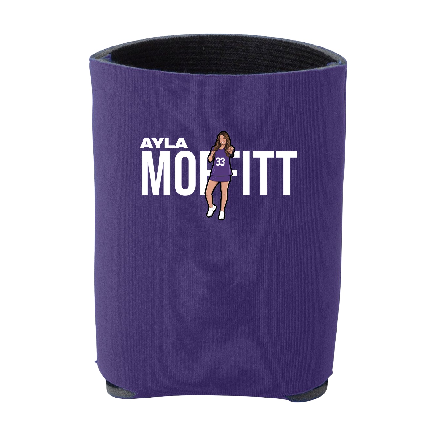 Can Holder — Player Name in Purple