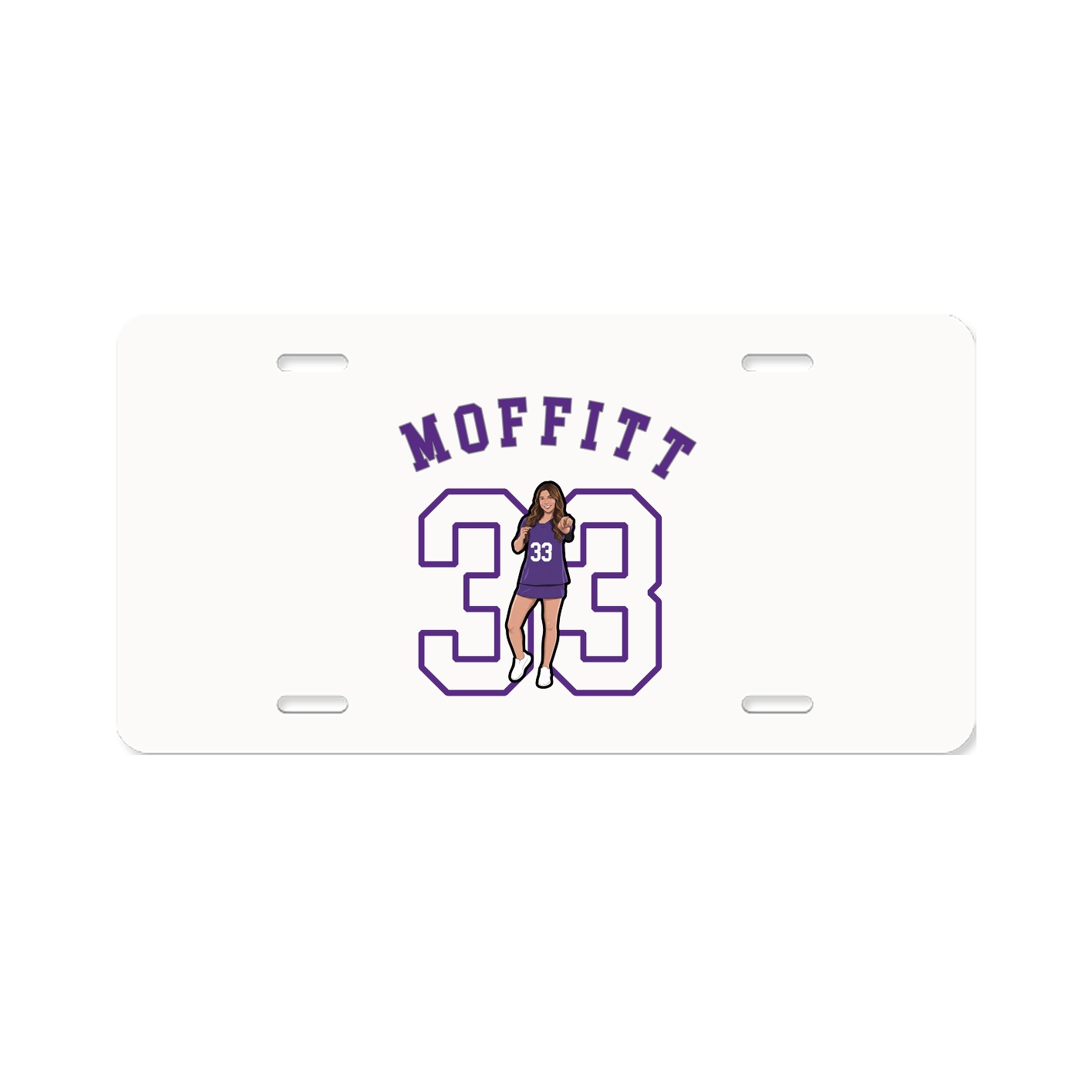License Plate — Shirsey Arch in Classic