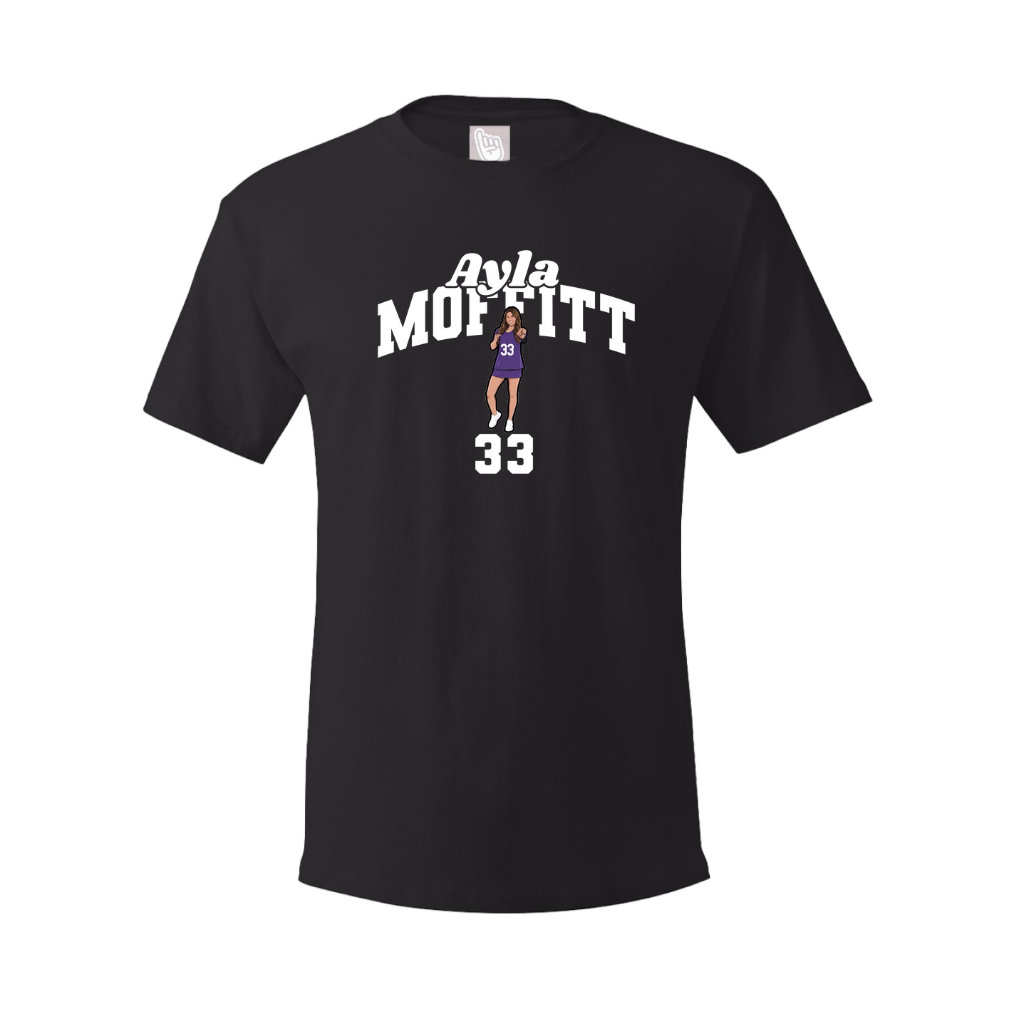 Youth Tee — Signature Arch in Black
