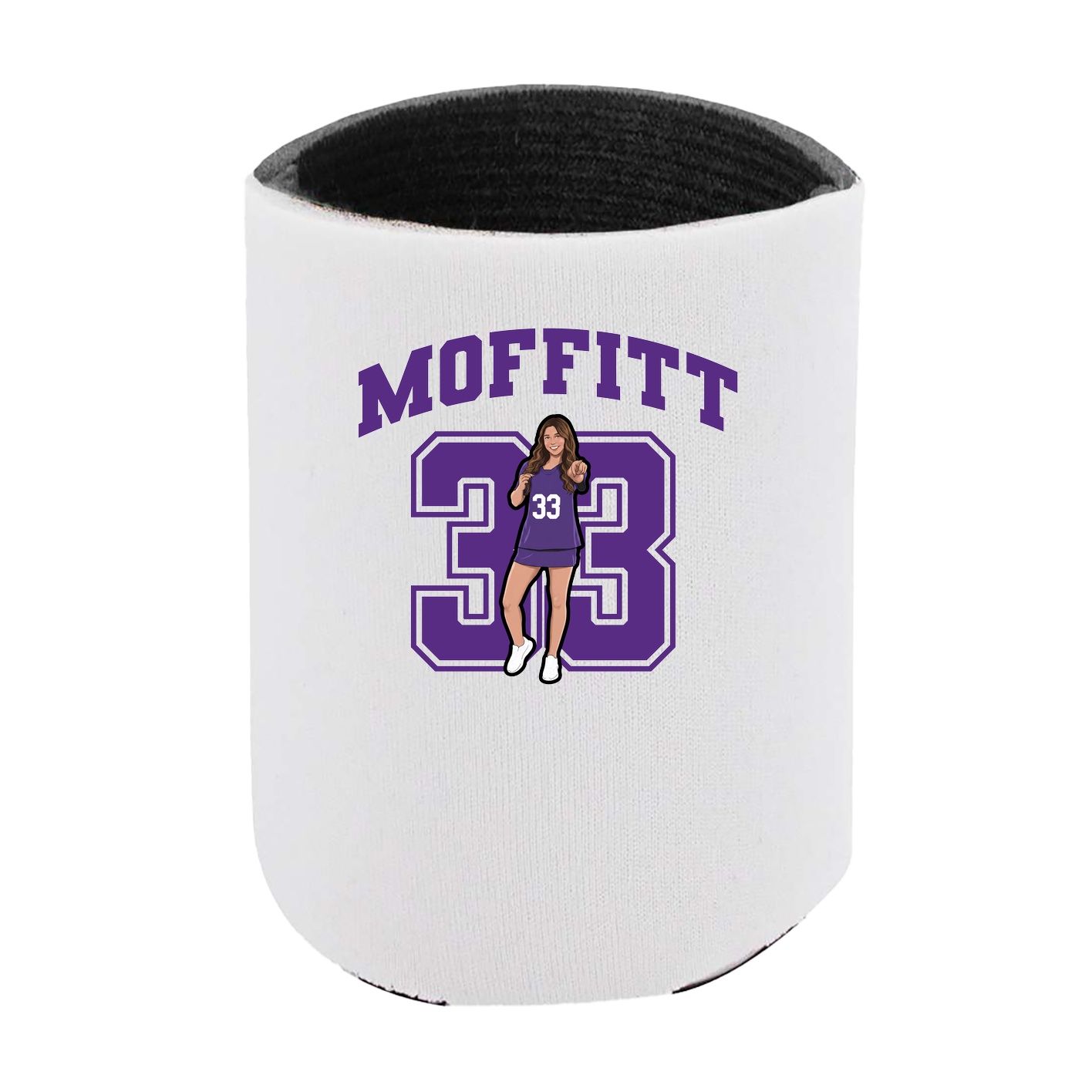 Can Holder — Number in White