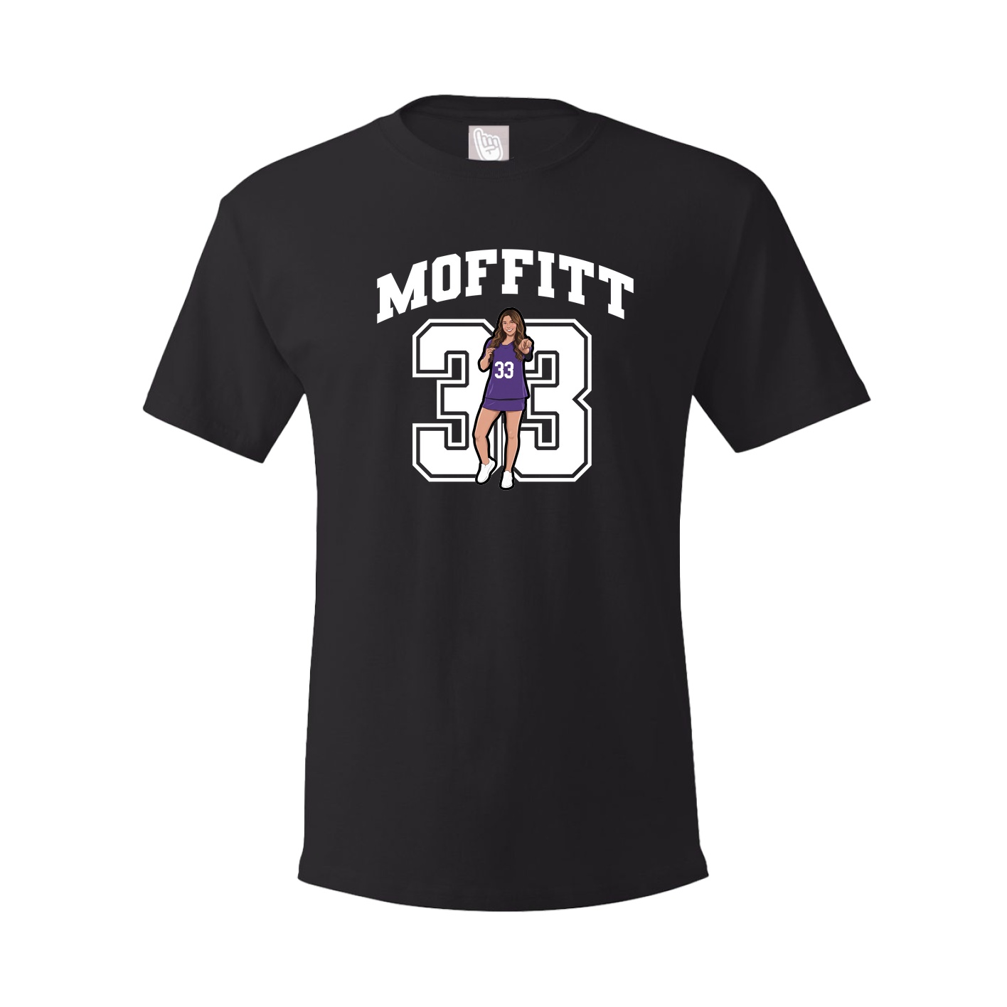 Tee — Number in Black