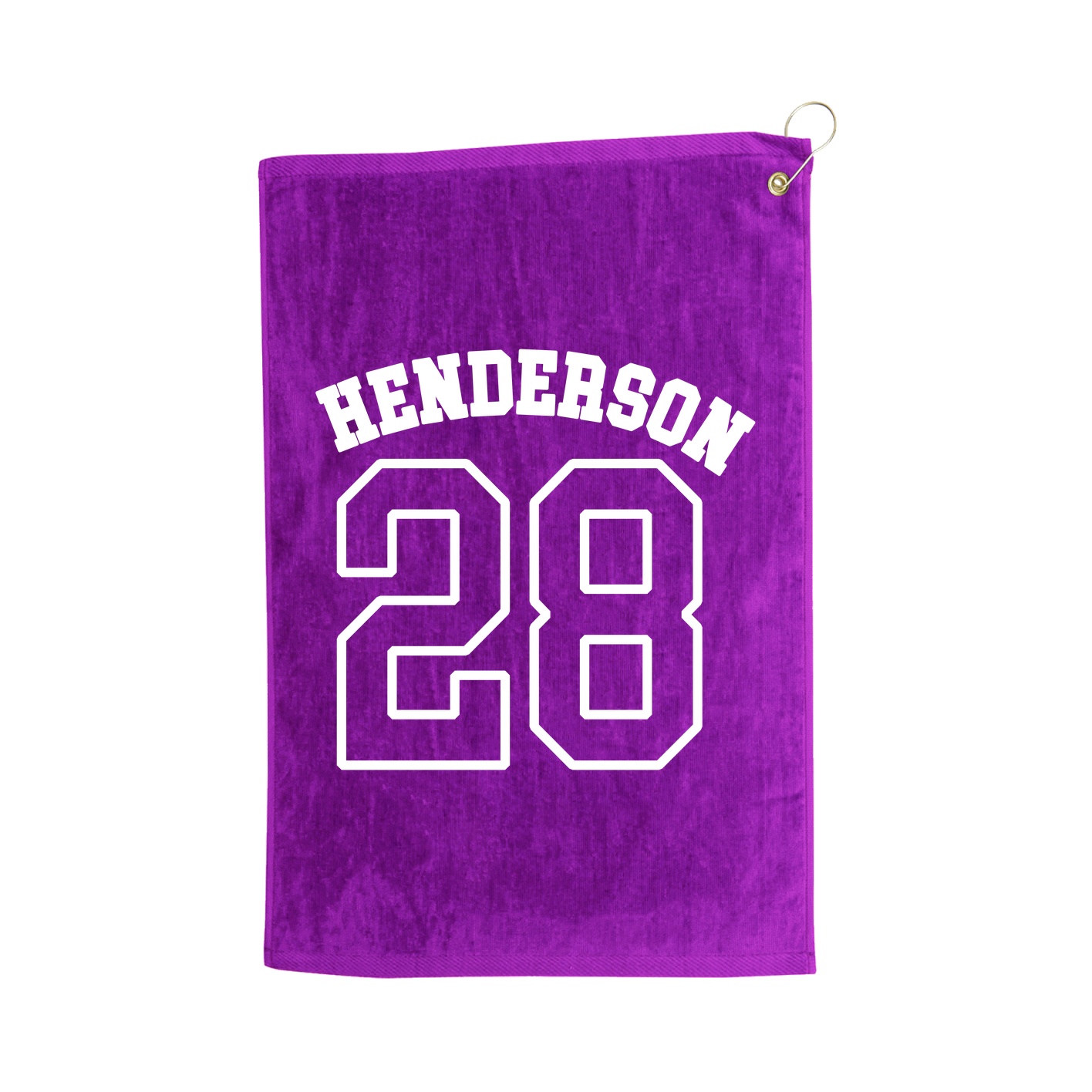Golf Towel — Shirsey Arch in Purple