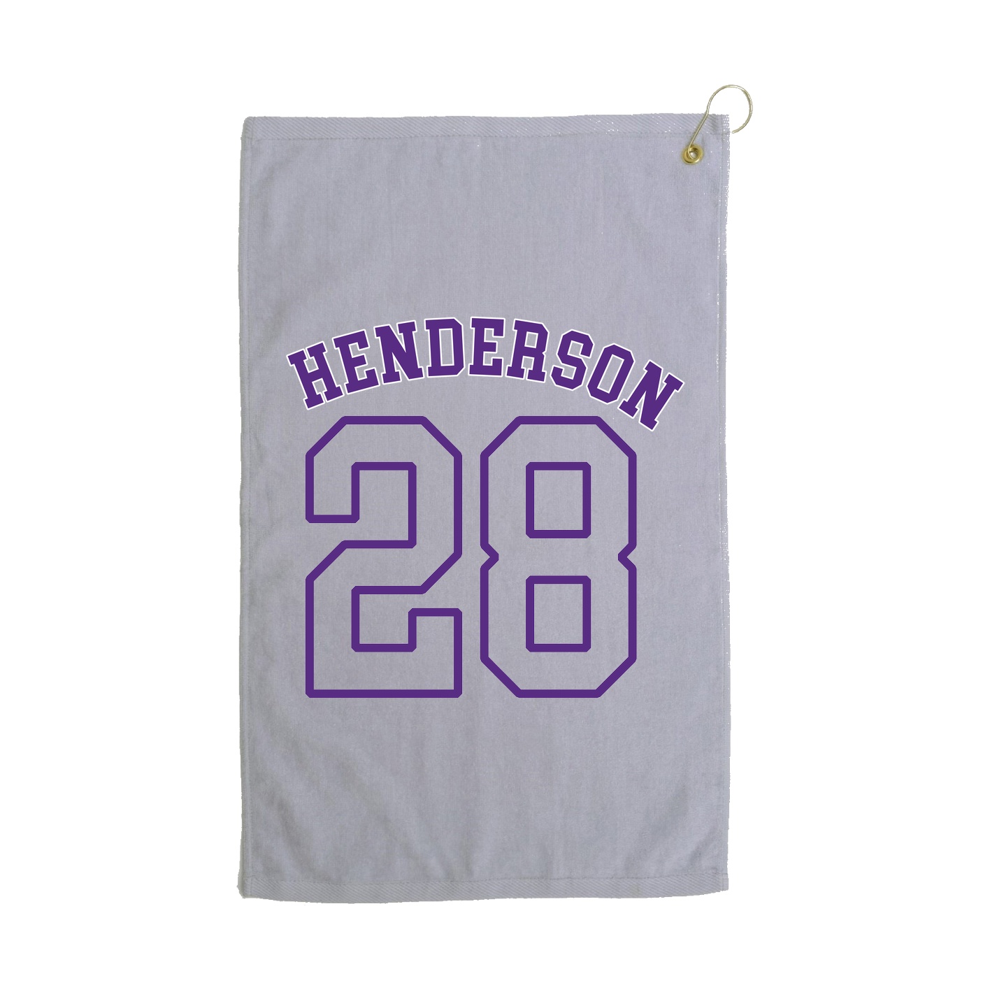 Golf Towel — Shirsey Arch in Grey