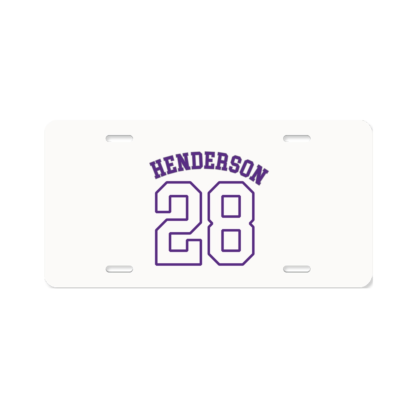 License Plate — Shirsey Arch in Classic