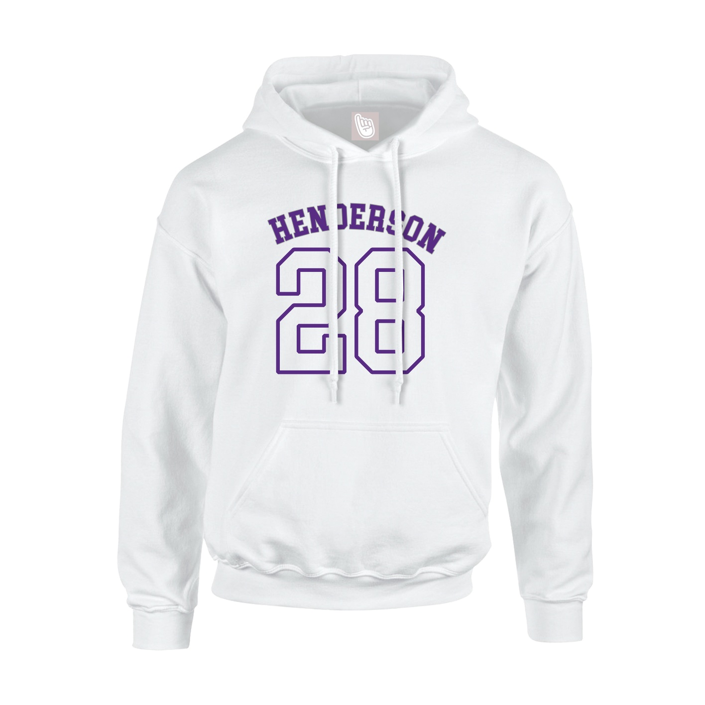 Hoodie — Shirsey Arch in White