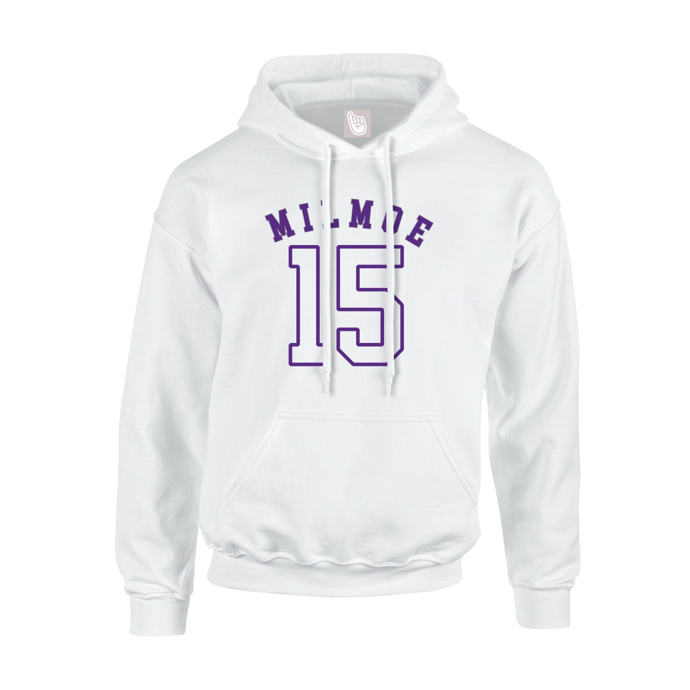 Hoodie — Shirsey Arch in White
