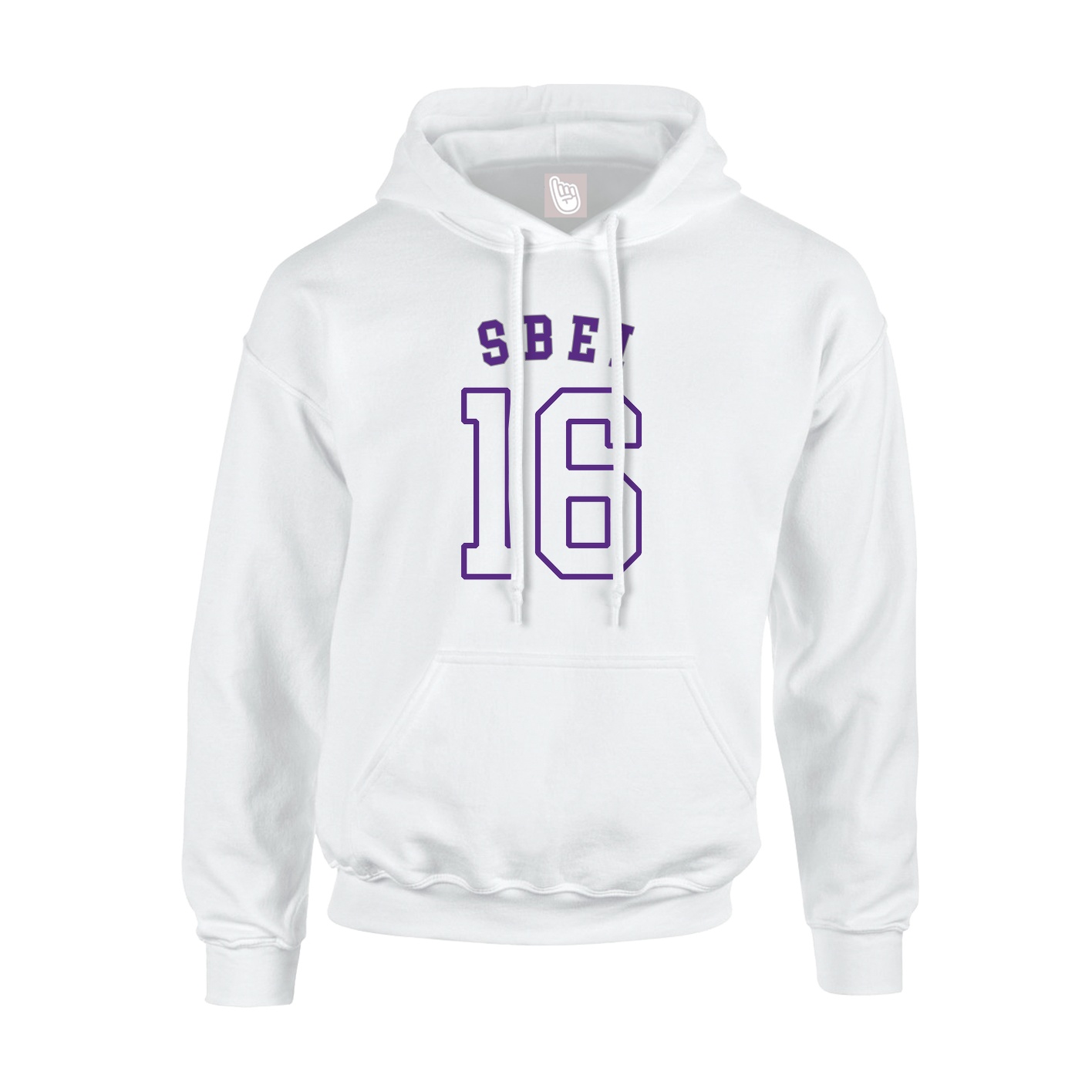 Hoodie — Shirsey Arch in White