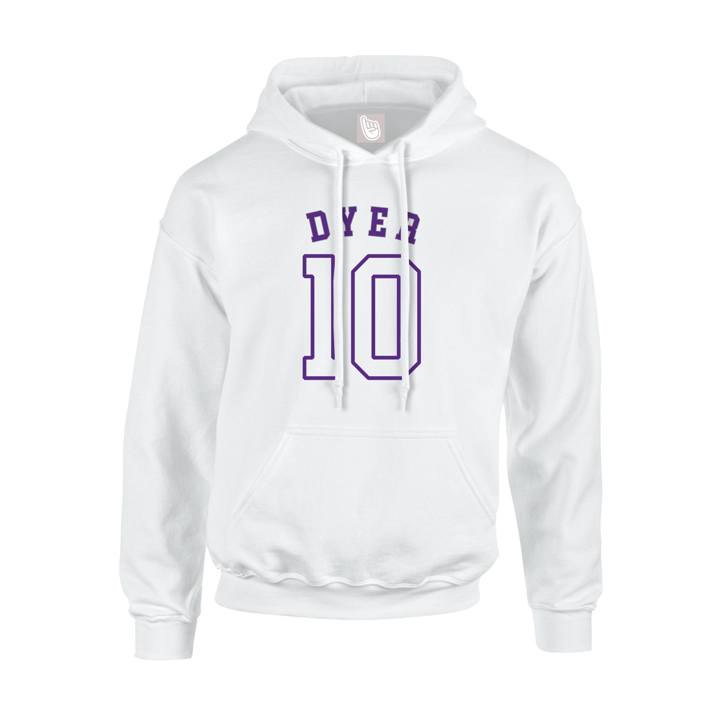 Hoodie — Shirsey Arch in White