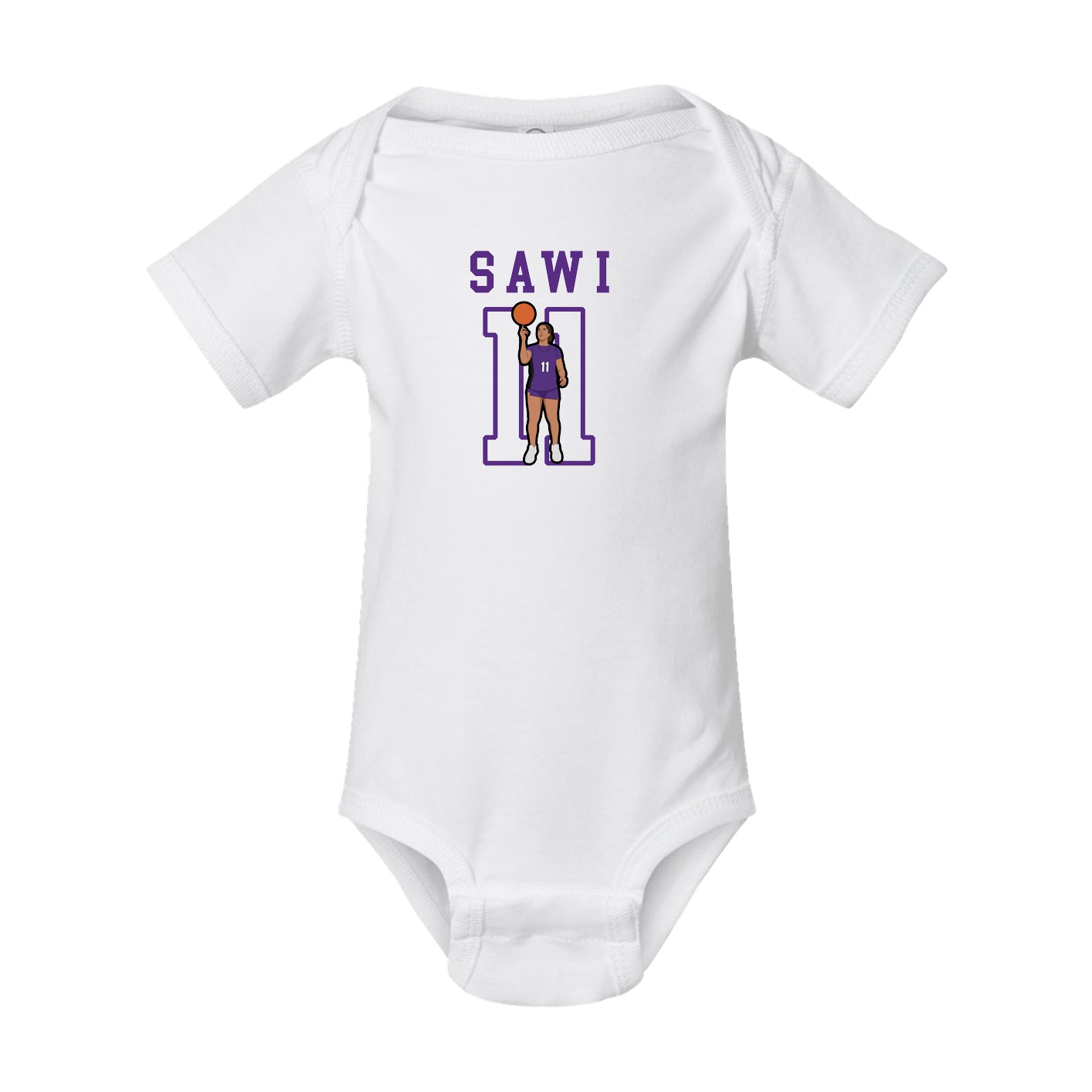 Baby Onesie — Shirsey in White