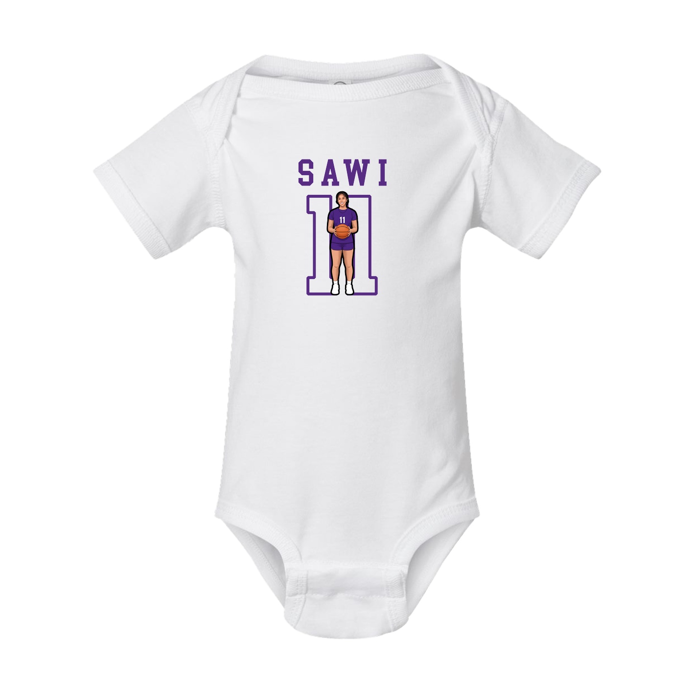 Baby Onesie — Shirsey in White