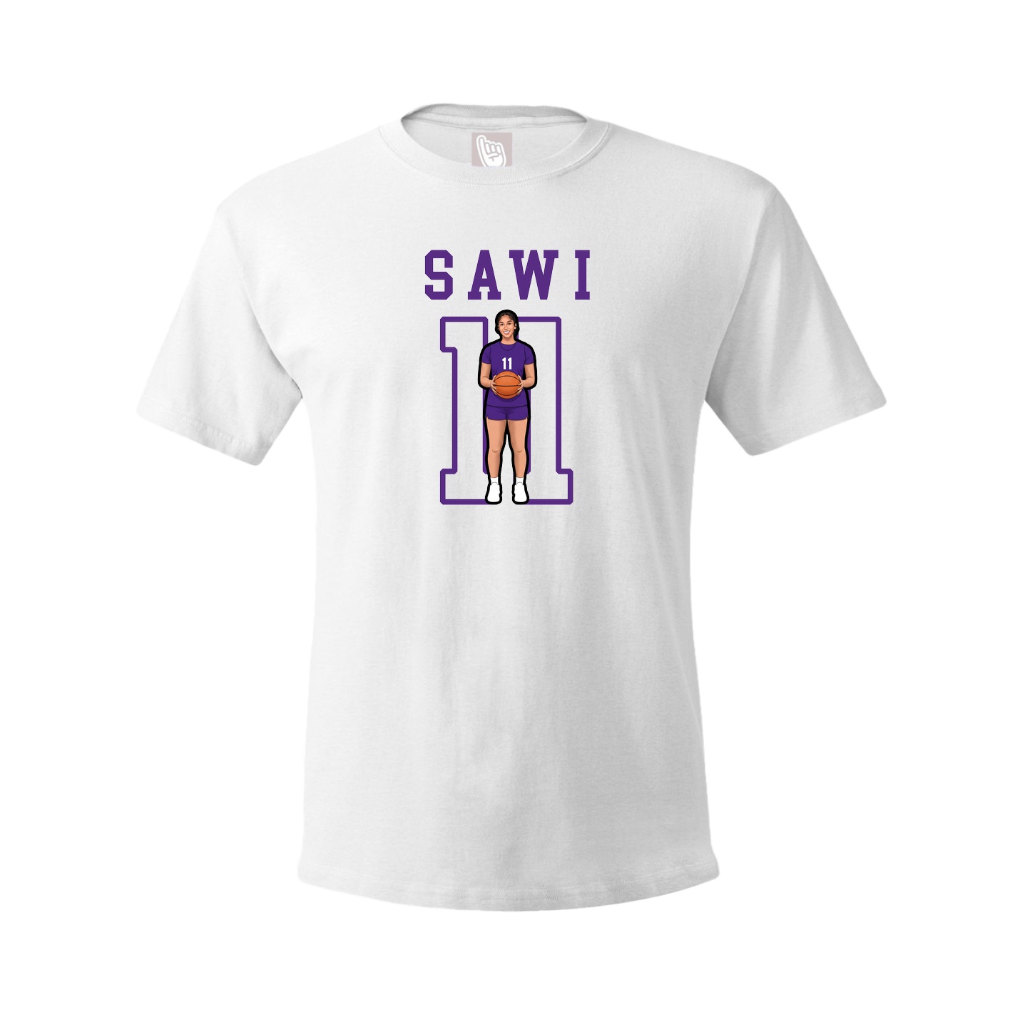 Youth Tee — Shirsey in White