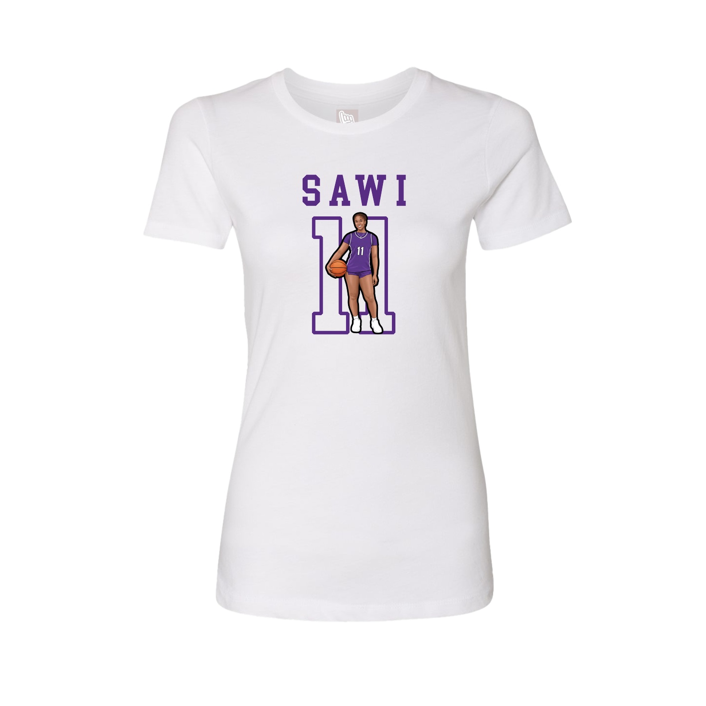 Fitted Women's Tee — Shirsey in White