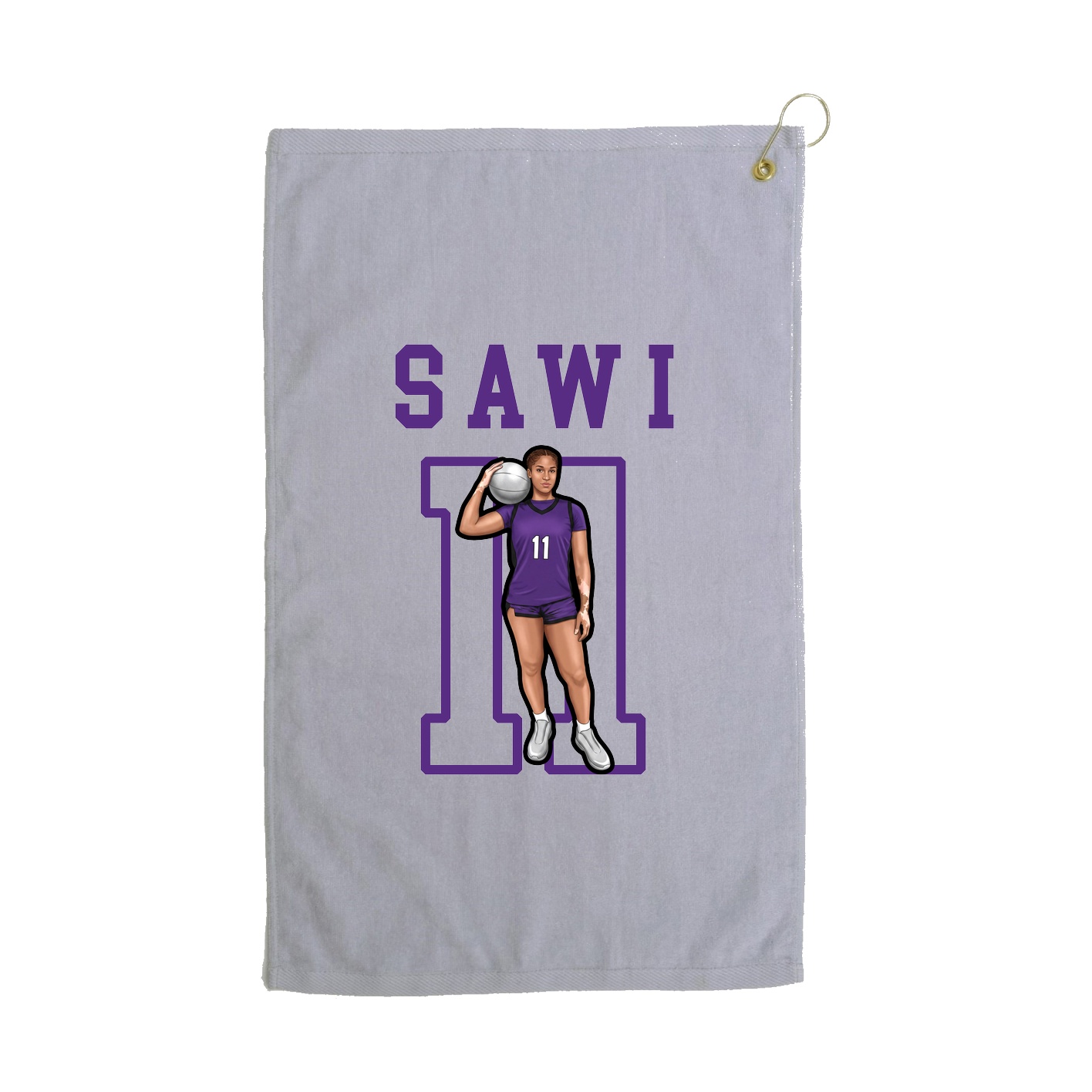 Golf Towel — Shirsey in Grey